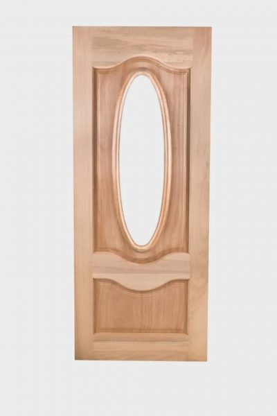 TimbeReality - Famous Ed - Glass Oval Panel Engineering Door without Glass