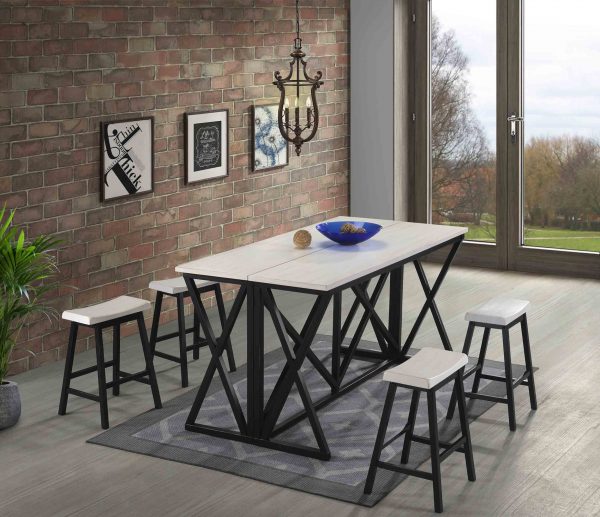 TimbeReality - Home JS Furniture - JS215T - 36 - Sof Bar - JS213 - 24 - 24 - Barstool