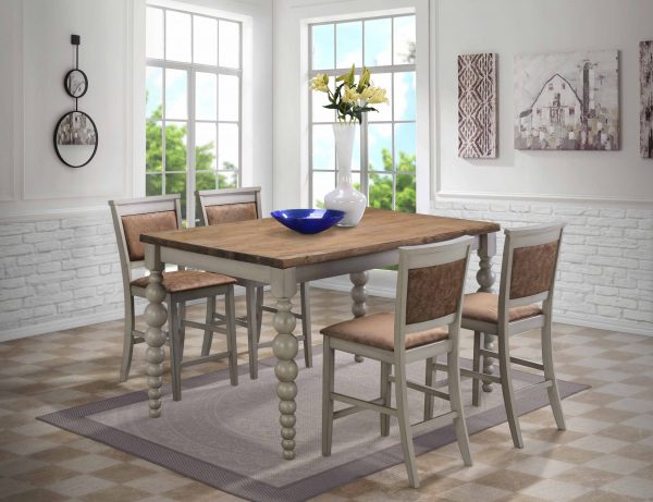 TimbeReality - Home JS Furniture - JS3031T - 36 - Bar Table - JS3117 - 24 - Barstool