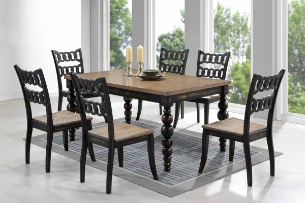 TimbeReality - Home JS Furniture - JS3031T - Dining Table - JS3003S - 3 - Dining Chair
