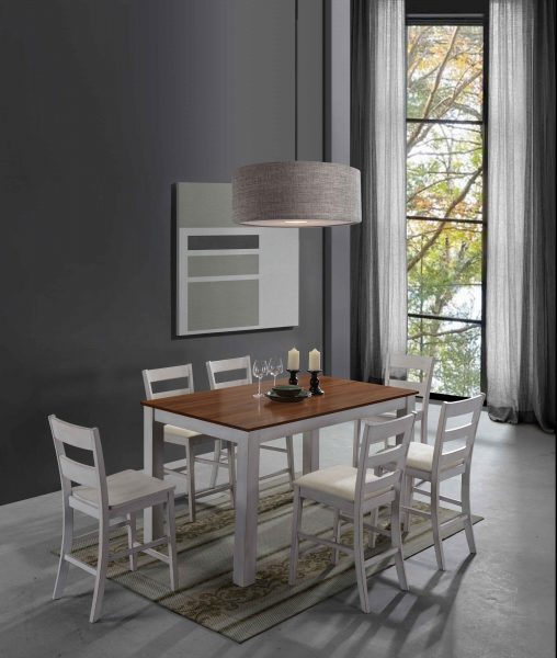 TimbeReality - Home JS Furniture - JS3096T - 36 - Bar Table - JS3045 - 24 - Barstool - JS3097 - 24 - Barstool