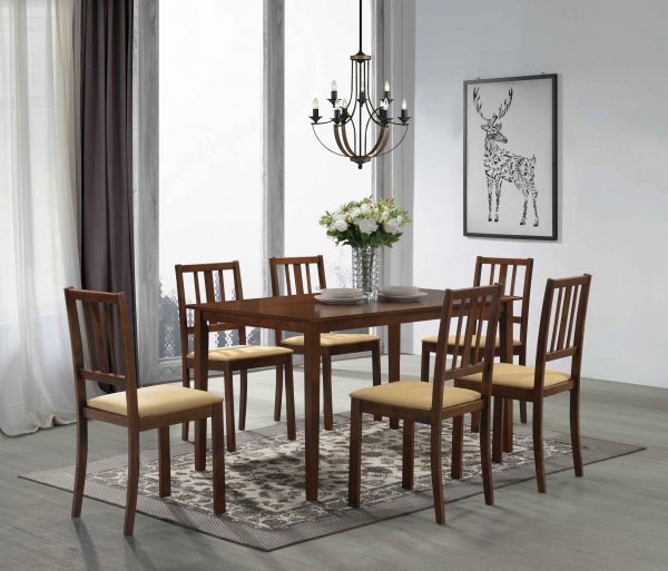 TimbeReality - Home JS Furniture - JS3101T - Dining Table - JS310S - Dining Chair