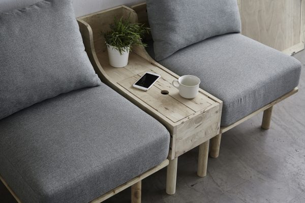 TimbeReality - Deep Furniture - Landmass Side Table