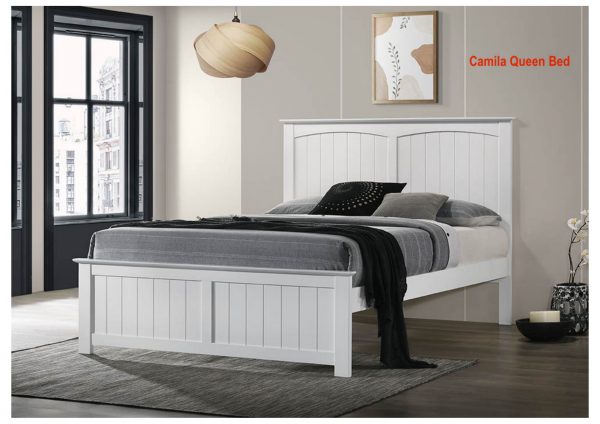 TimbeReality - Golden Tech Furniture Industries - Camila Queen Bed