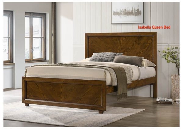TimbeReality - Golden Tech Furniture Industries - Isabelle Queen Bed