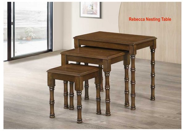 TimbeReality - Golden Tech Furniture Industries - Rebecca Nesting Table