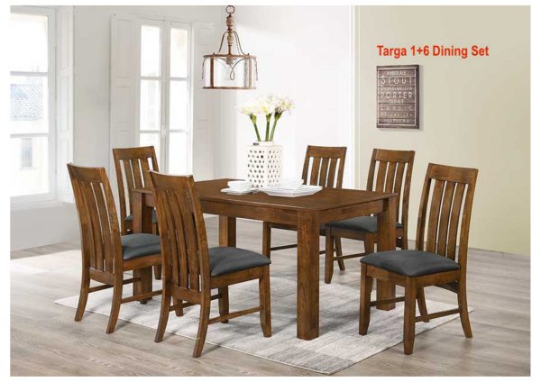 TimbeReality - Golden Tech Furniture Industries - Targa 1+6 Dining Set