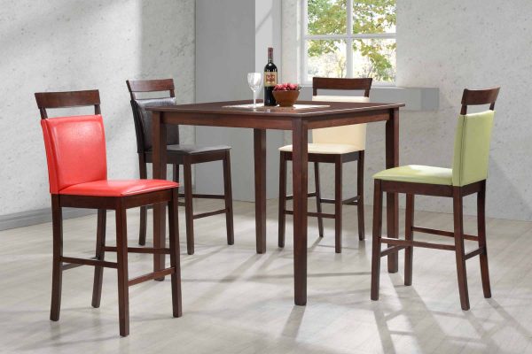 TimbeReality - Home JS Furniture - JS3015T - 36 - Counter - Height - Table - JS3015 - 24 - Counter Stool