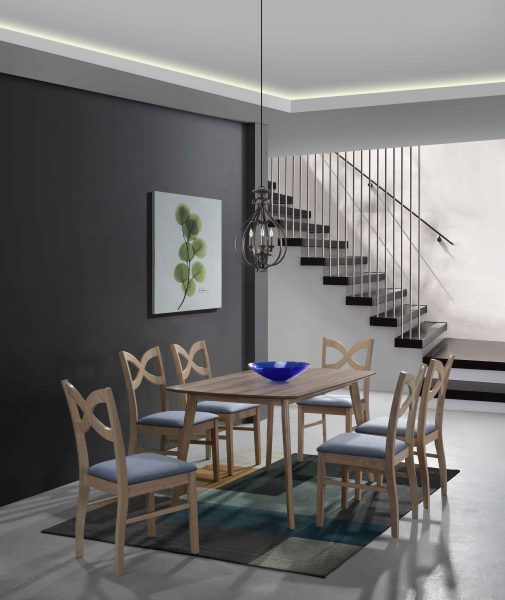 TimbeReality - Home JS Furniture - JS3079T - Dining Table - JS3002S - 1 - Dining Chair