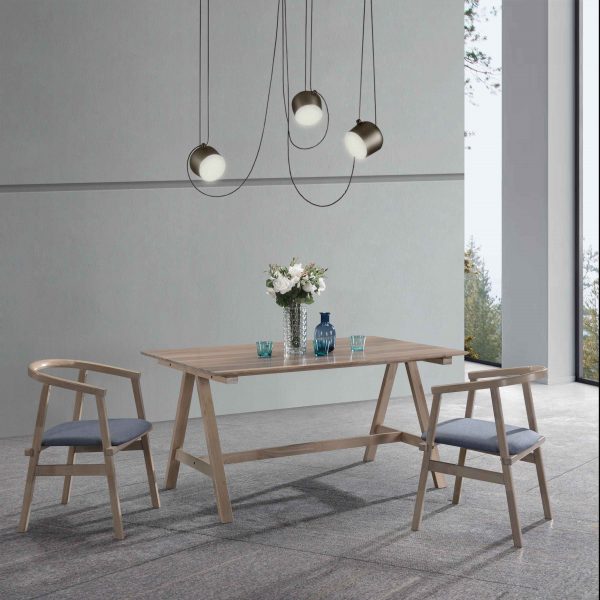 TimbeReality - Home JS Furniture - JS3093T - 2 - Dining Table - JS3090S - Dining Chair