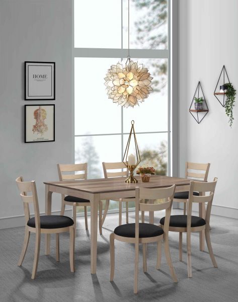 TimbeReality - Home JS Furniture - JS3094T - Dining Table - JS3099S - Dining Chair