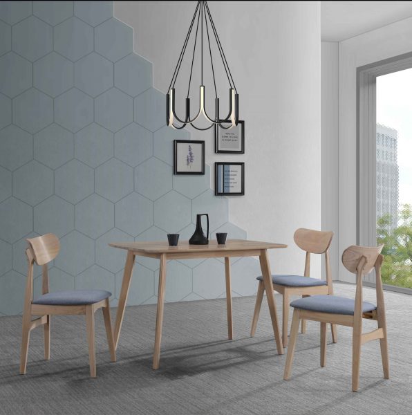 TimbeReality - Home JS Furniture - JS3105T - 2 - Dining Table - JS3105S - Dining Chair