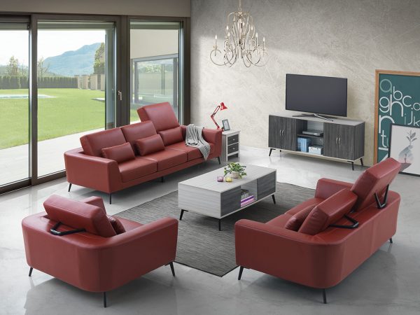 TimbeReality - Leo Up Enterprise - LU 4118 123 Sofa LU 2211 Night Stand LU 2311 TV Console LU 2411 Coffee Table