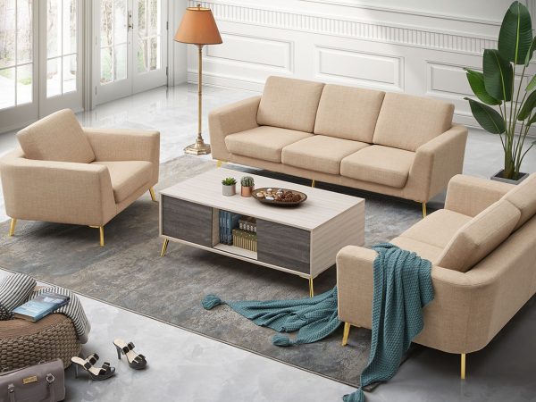 TimbeReality - Leo Up Enterprise - LU 4119 123 Sofa LU 2411 Coffee Table