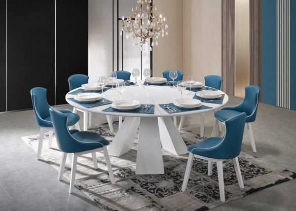 TimbeReality - Leo Up Enterprise - LU 4312 C R750 Dining Chair LU 113 T Dining Table