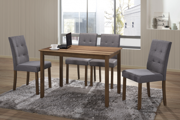 TimbeReality - Leo Up Enterprise - LU 7113 Dining Chair LU 1315 T Dining Table