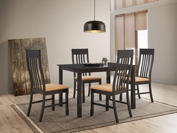 TimbeReality - Leo Up Enterprise - LU 8115 Dining Chair LU 1324 T Dining Table