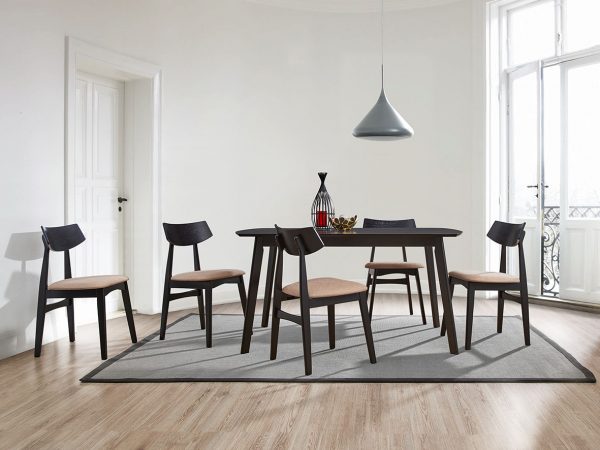 TimbeReality - Leo Up Enterprise - LU 8116 Dining Chair LU 1320 T Dining Table